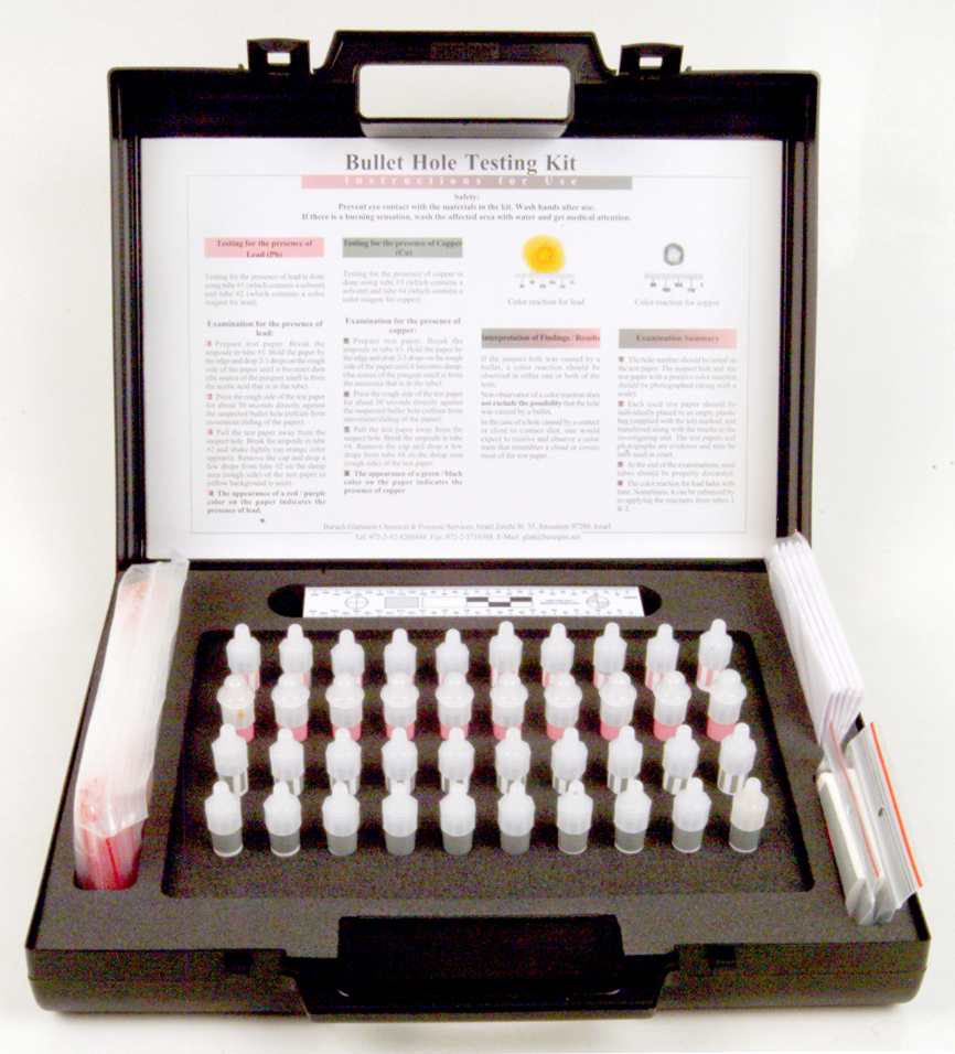 BTK - Bullethole Testing Kit - Welcome by Loci Forensics B.V ...