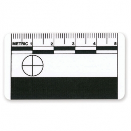 6 inch White Photo Evidence Scales, Forensic Measurement, Forensic  Supplies